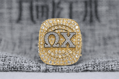 Official Omega Psi Phi Ring, Omega Chi Chapter Special Edition Ring - fratrings