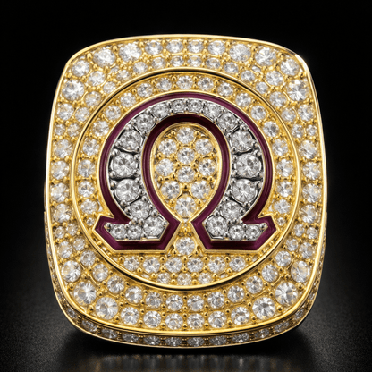 Official Omega Psi Phi Ring, Psi Lambda Lambda Special Edition Ring - fratrings