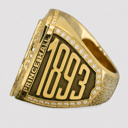Official Prince Hall Shriners Freemasonry Fraternity Ring - SPECIAL EDITION Gold, Masons Ring - fratrings