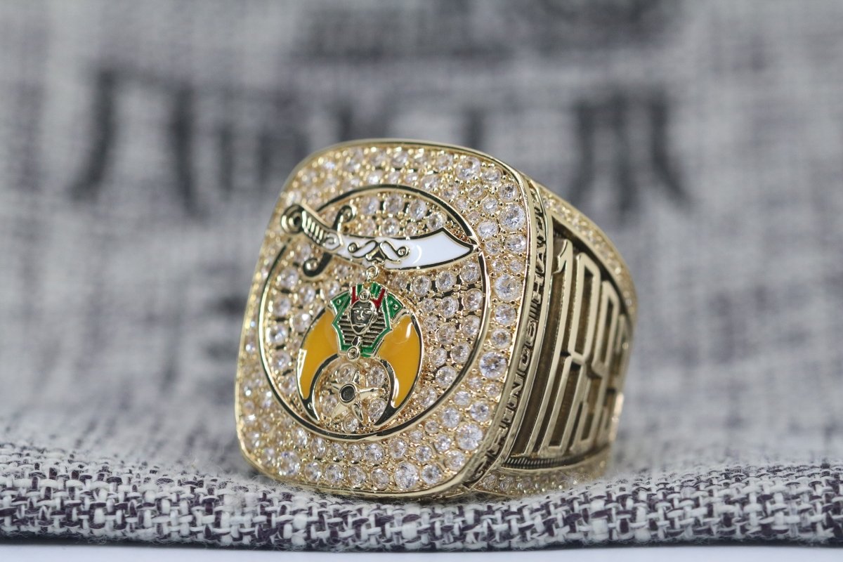 Official Prince Hall Shriners Freemasonry Fraternity Ring - SPECIAL EDITION Gold, Masons Ring - fratrings