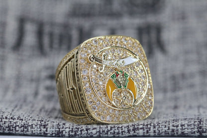 Official Prince Hall Shriners Freemasonry Fraternity Ring - SPECIAL EDITION Gold, Masons Ring - fratrings