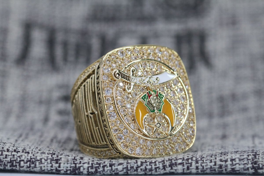 Prince Hall Shriners Official Series Ring, Gold