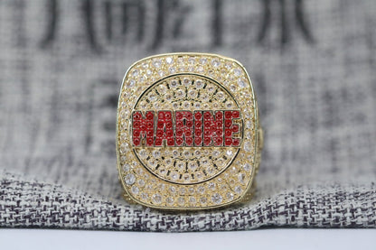 Official U.S. Marines Ring, Gold - fratrings