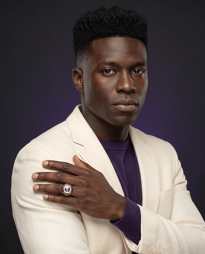 Omega Psi Phi Alumni Ring — Choose Your Finish - fratrings