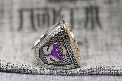 Omega Psi Phi Fraternity Ring (ΩΨΦ) - Shine Series, Yellow Gold Face - fratrings