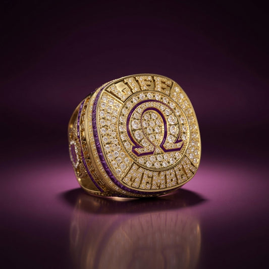Omega Psi Phi Life Members Ring - fratrings — ΩΨΦ