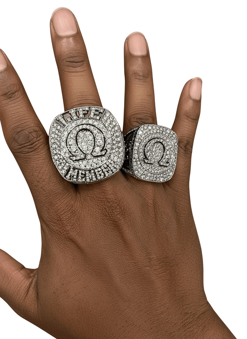 Omega Psi Phi Life Members Ring - fratrings
