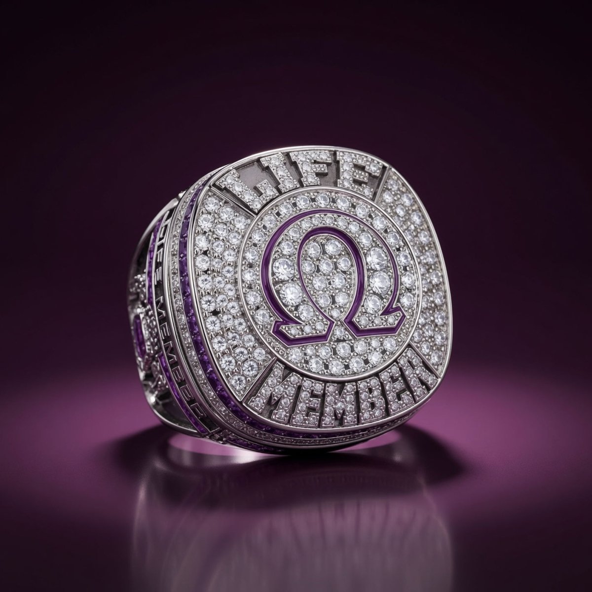Omega Psi Phi Life Members Ring - fratrings — ΩΨΦ