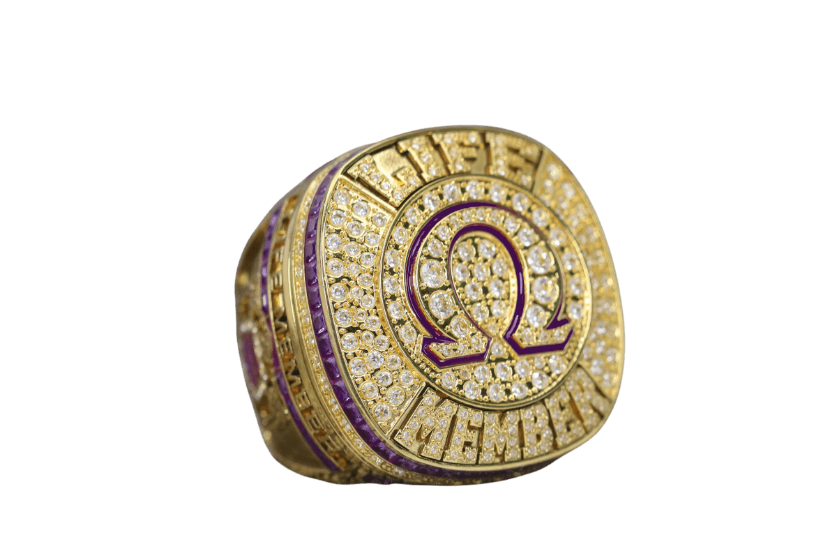 Omega Psi Phi Life Members Ring