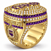 Omega Psi Phi XL Official Ring — Choose Your Plating