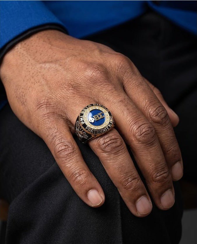 Phi Beta Sigma Alumni Ring — Choose Your Finish - fratrings