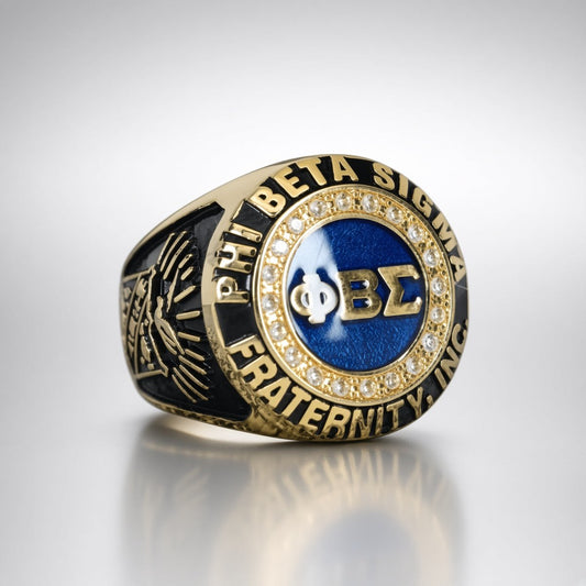 Phi Beta Sigma Alumni Ring — Choose Your Finish - fratrings