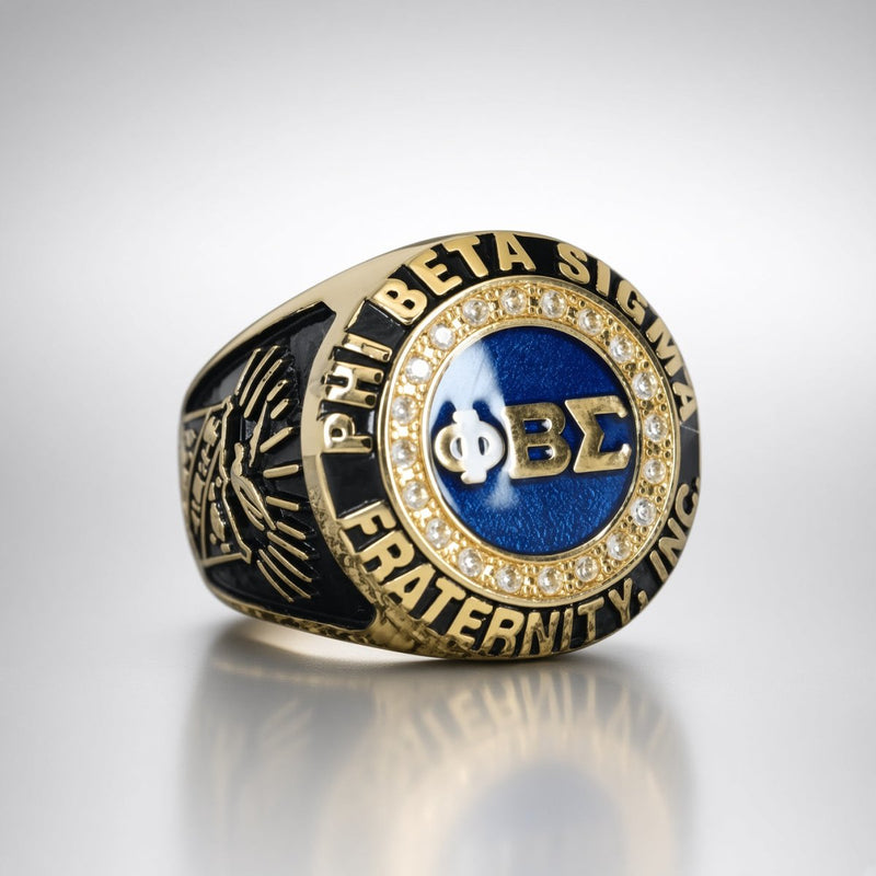 Phi Beta Sigma Alumni Ring — Choose Your Finish