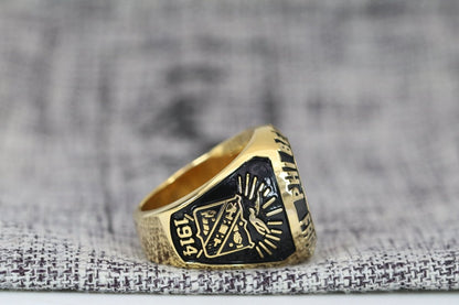 Phi Beta Sigma Fraternity Ring (ΦΒΣ) - Classic Man Series, Gold - fratrings