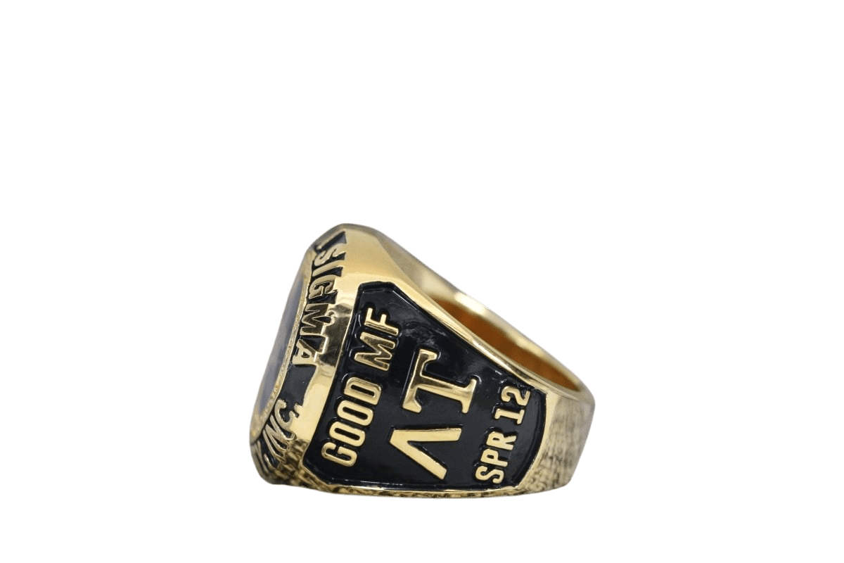 Phi Beta Sigma Fraternity Ring (ΦΒΣ) - SPECIAL EDITION Classic Man Series, Gold - fratrings