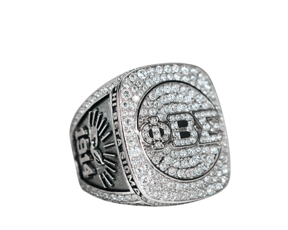 Phi Beta Sigma Official Series Ring, White Stones — ΦΒΣ