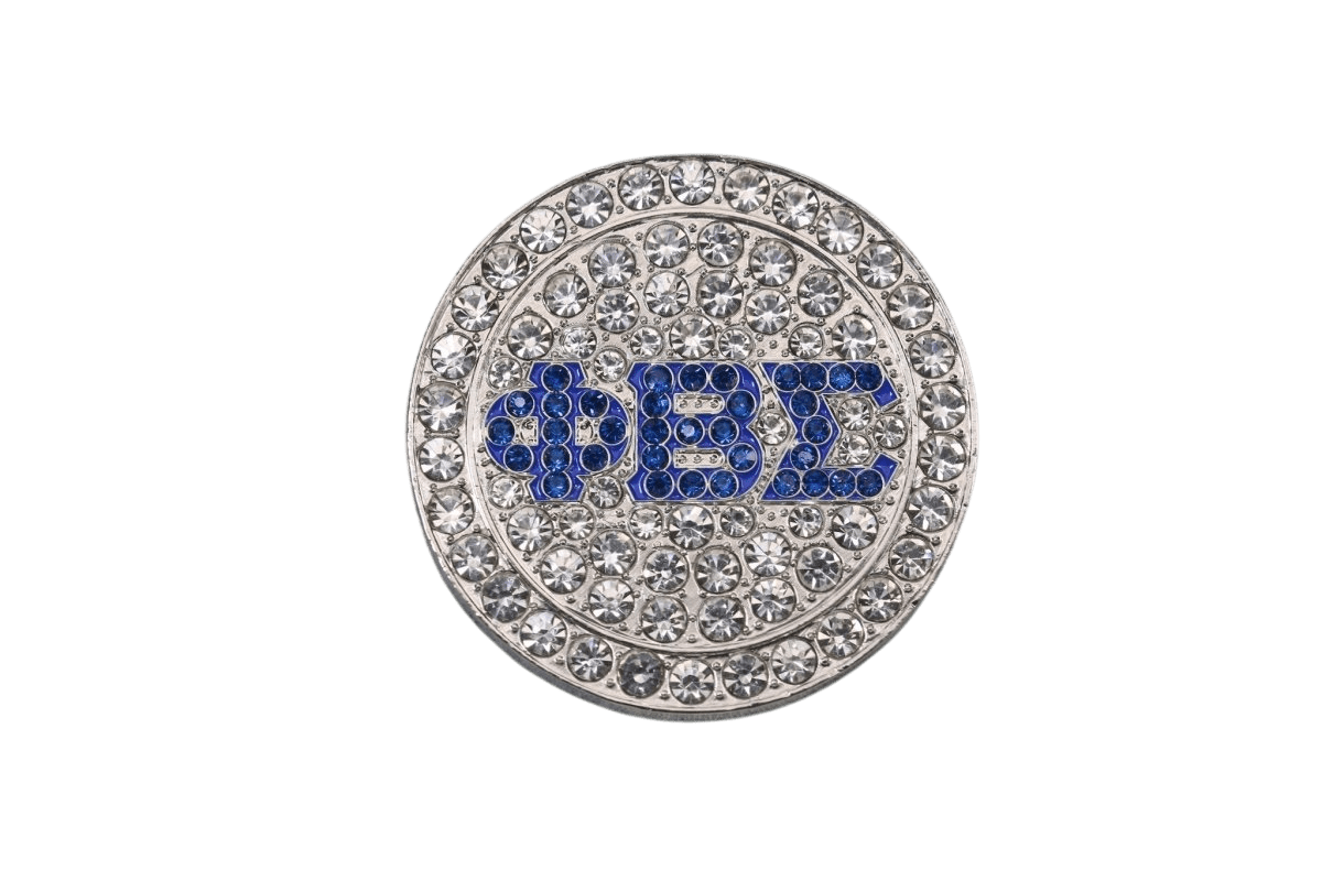 Phi Beta Sigma Lapel Pin (ΦΒΣ) - Active Member Pin, Shine Series - fratrings