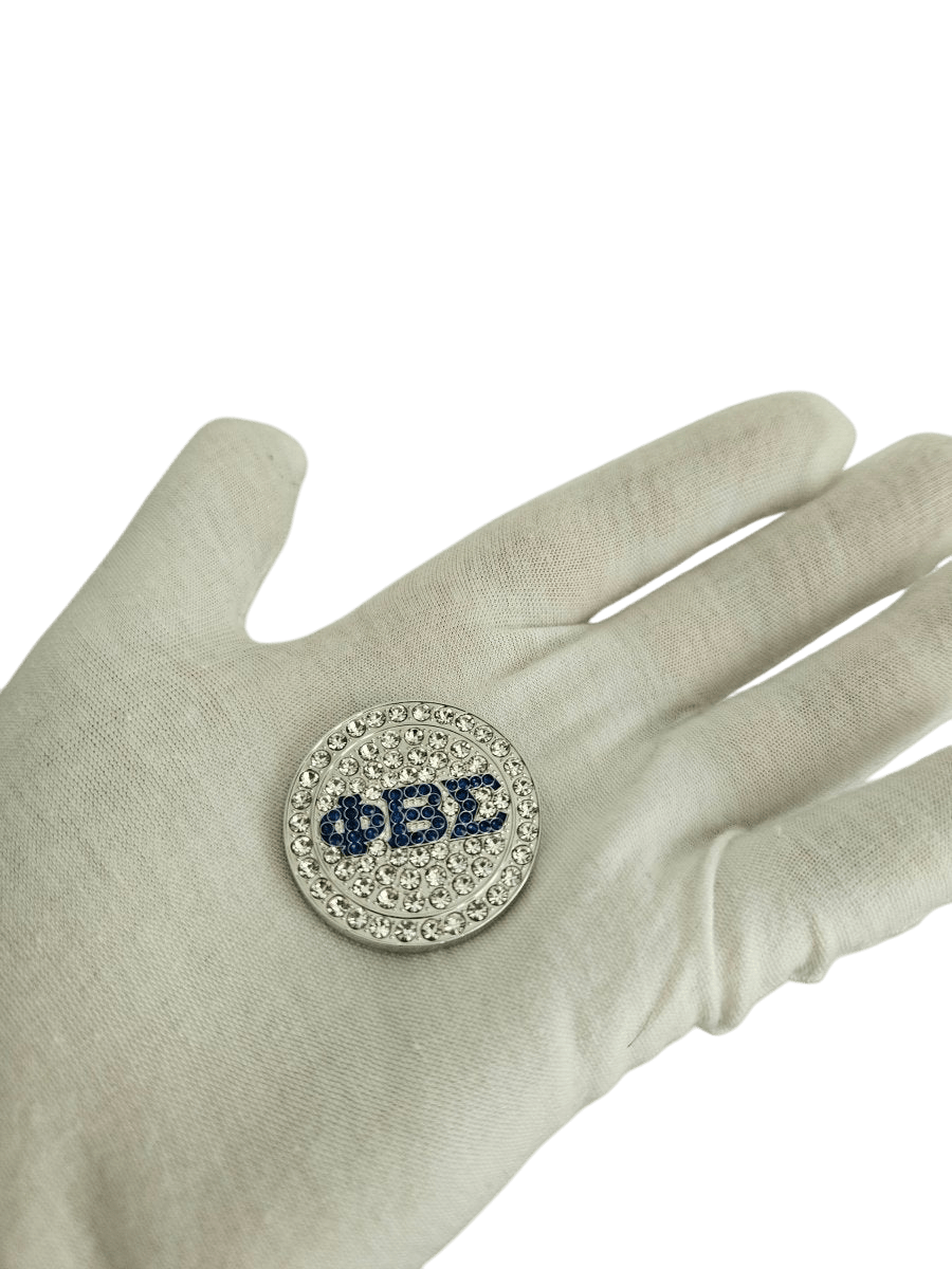 Phi Beta Sigma Lapel Pin (ΦΒΣ) - Active Member Pin, Shine Series - fratrings