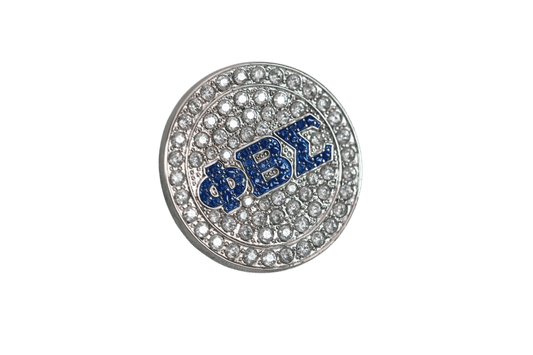Phi Beta Sigma Lapel Pin (ΦΒΣ) - PREMIUM Alumni Pin, Shine Series - fratrings