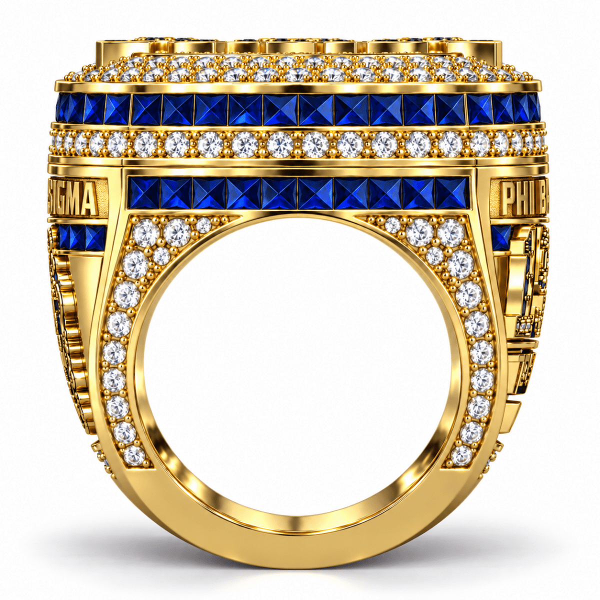 Phi Beta Sigma XL Official Ring — Choose Your Plating - fratrings