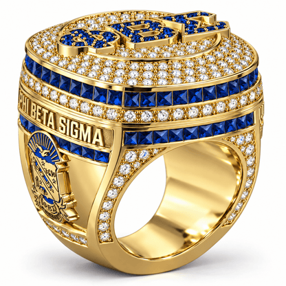 Phi Beta Sigma XL Official Ring — Choose Your Plating - fratrings