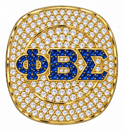 Phi Beta Sigma XL Official Ring — Choose Your Plating - fratrings