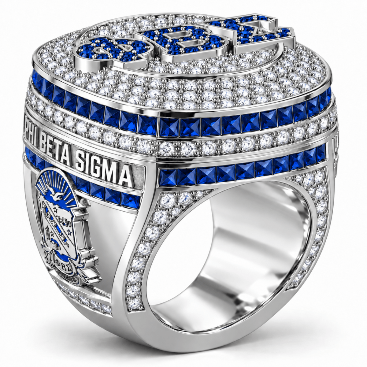 Phi Beta Sigma XL Official Ring — Choose Your Plating - fratrings
