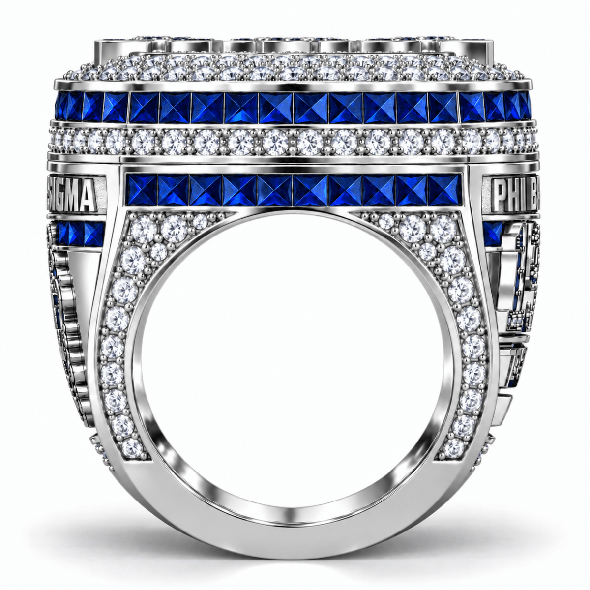 Phi Beta Sigma XL Official Ring — Choose Your Plating - fratrings