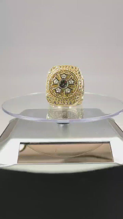 Sigma Nu Fraternity Ring (ΣΝ) - SPECIAL EDITION Shine Series, Gold