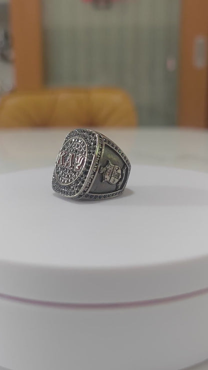 Kappa Alpha Psi Fraternity Ring (ΚΑΨ) - SPECIAL EDITION Shine Series, Dark