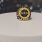 Kappa Alpha Psi Fraternity Ring (ΚΑΨ) - Classic Man Series, Yellow Gold Face