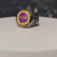 Omega Psi Phi Fraternity Ring (ΩΨΦ) - Classic Man Series, Yellow Gold Face