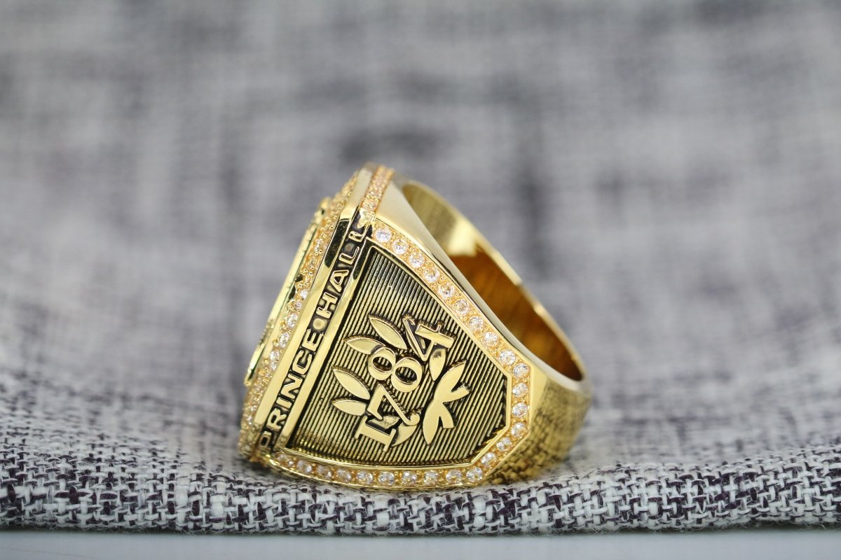 Prince Hall Freemasonry Fraternity Ring - Shine Series, Gold - fratrings