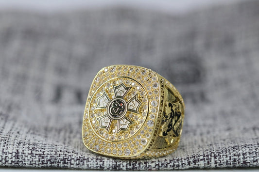Sigma Nu Fraternity Ring (ΣΝ) - Shine Series, Gold - fratrings