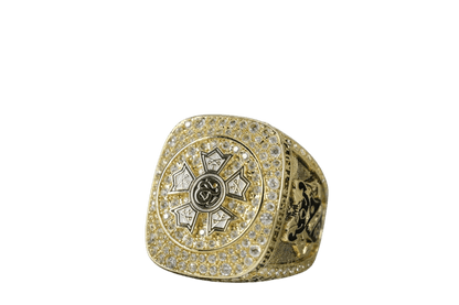 Sigma Nu Fraternity Ring (ΣΝ) - SPECIAL EDITION Shine Series, Gold - fratrings