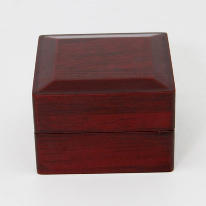 Solid Wooden Display Box (1 ring) - fratrings