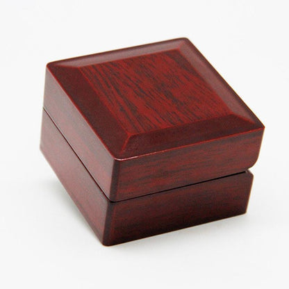 Solid Wooden Display Box (1 ring) - fratrings