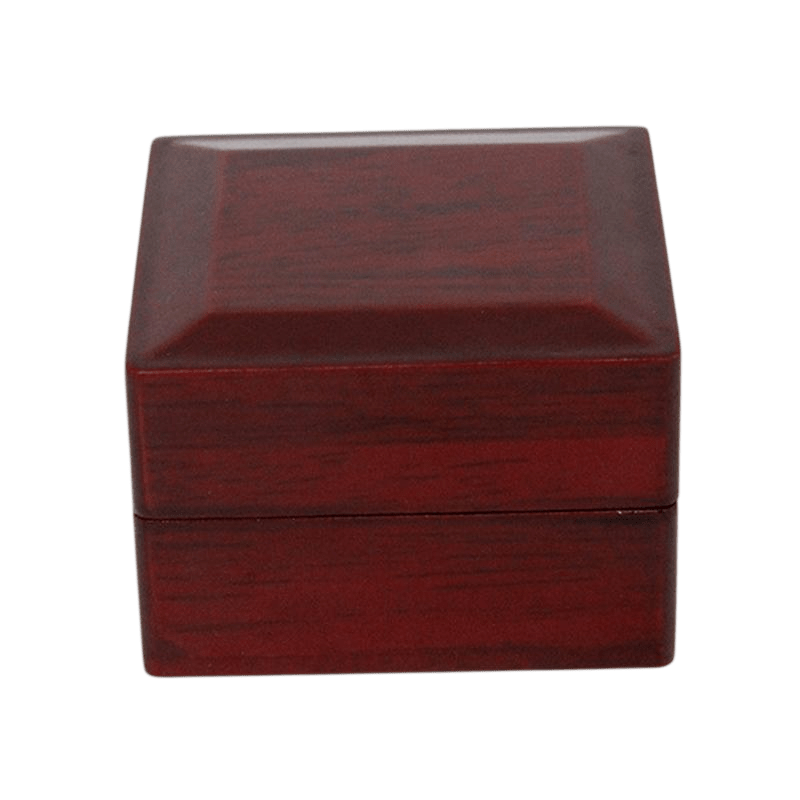 Solid Wooden Display Box (1 ring) - fratrings