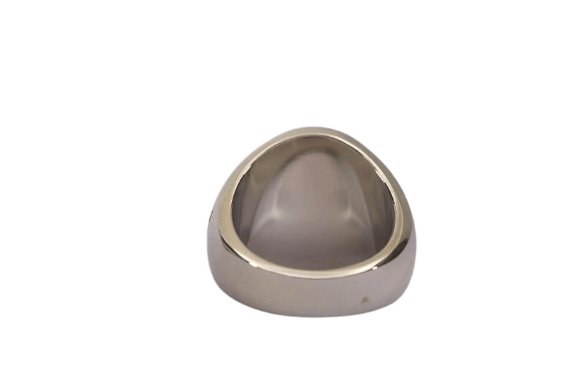 Tau Beta Sigma Sorority Ring (TBΣ) - Flower Series, Silver - fratrings