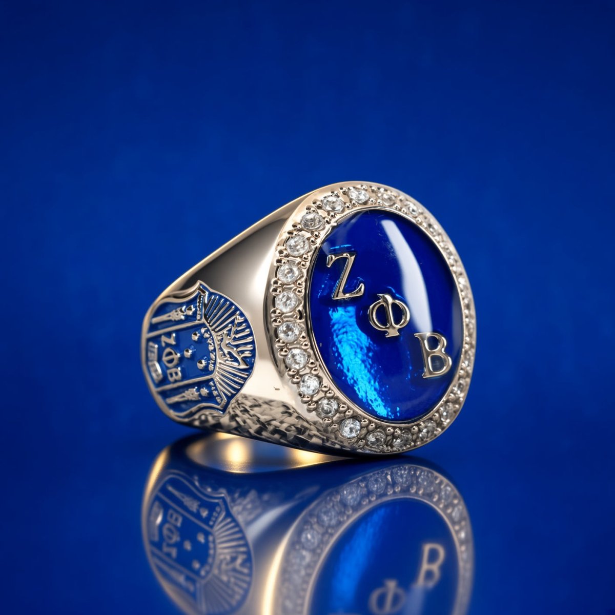Zeta Phi Beta Alumni Ring — Choose Your Finish