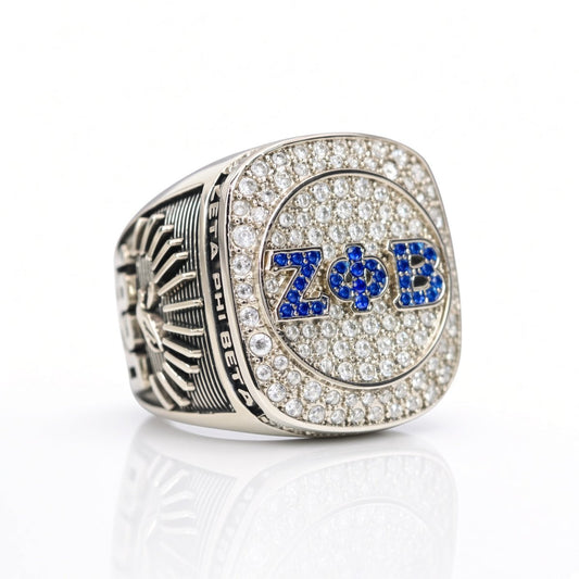 Zeta Phi Beta Official Series Ring — Choose Your Finish - fratrings