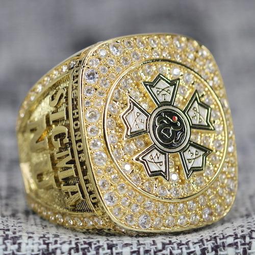 Sigma Nu Fraternity Ring Yellow Gold (ΣΝ) - Shine Series - fratrings - NPHC Rings, HBCU Rings, Fraternity Rings, Frat Rings, Sorority Rings, Military Rings, Mason Rings, Free Mason Rings