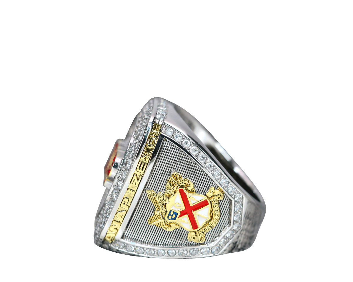 Alpha Chi Rho CROWS Fraternity Ring (ΑΧΡ) - Shine Series - fratrings