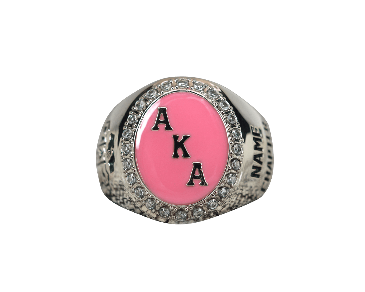 Alpha Kappa Alpha Sorority Ring (AKA) - Flower Series - fratrings