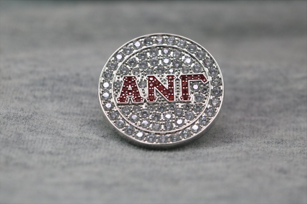 Alpha Nu Gamma Lapel Pin - Premium Series - fratrings