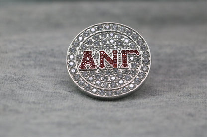 Alpha Nu Gamma Lapel Pin - Premium Series - fratrings