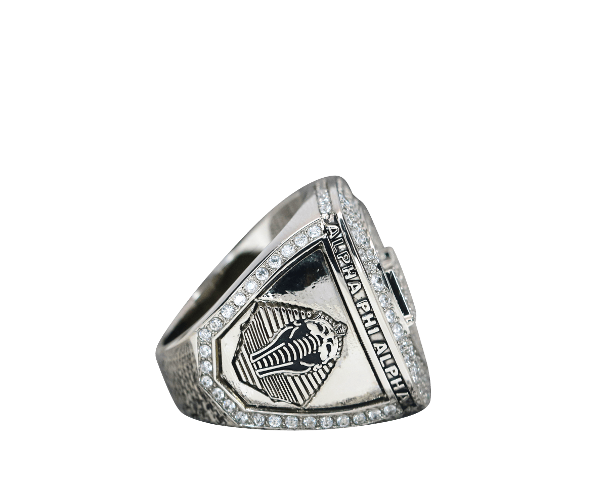 Alpha Phi Alpha Fraternity Ring (ΑΦΑ) - Shine Series - fratrings