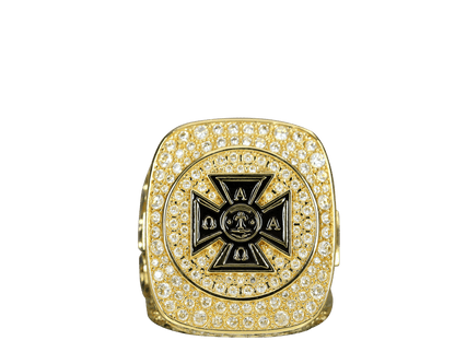 Alpha Tau Omega Fraternity Ring Yellow Gold (ΑΤΩ) - Shine Series - fratrings