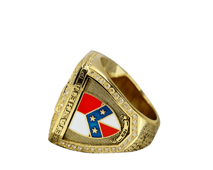 Beta Theta Pi Fraternity Ring (ΒΘΠ) - Shine Series, Yellow Gold Face