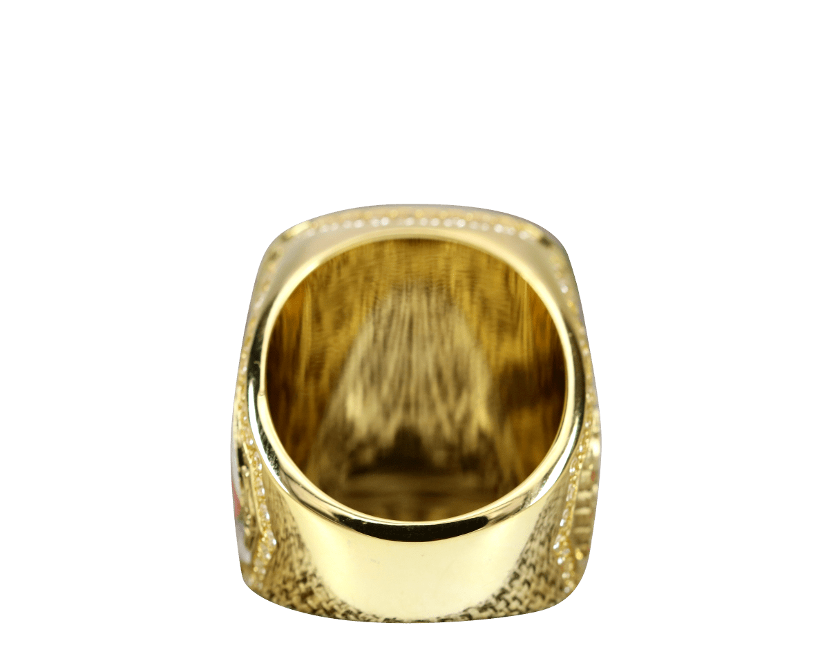 Beta Theta Pi Fraternity Ring Yellow Gold (ΒΘΠ) - Shine Series - fratrings
